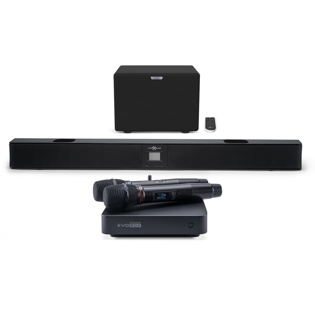 караоке-комплект EVOBOX Plus + EvoSound Bar (саундбар с караоке) в Камень-на-Оби