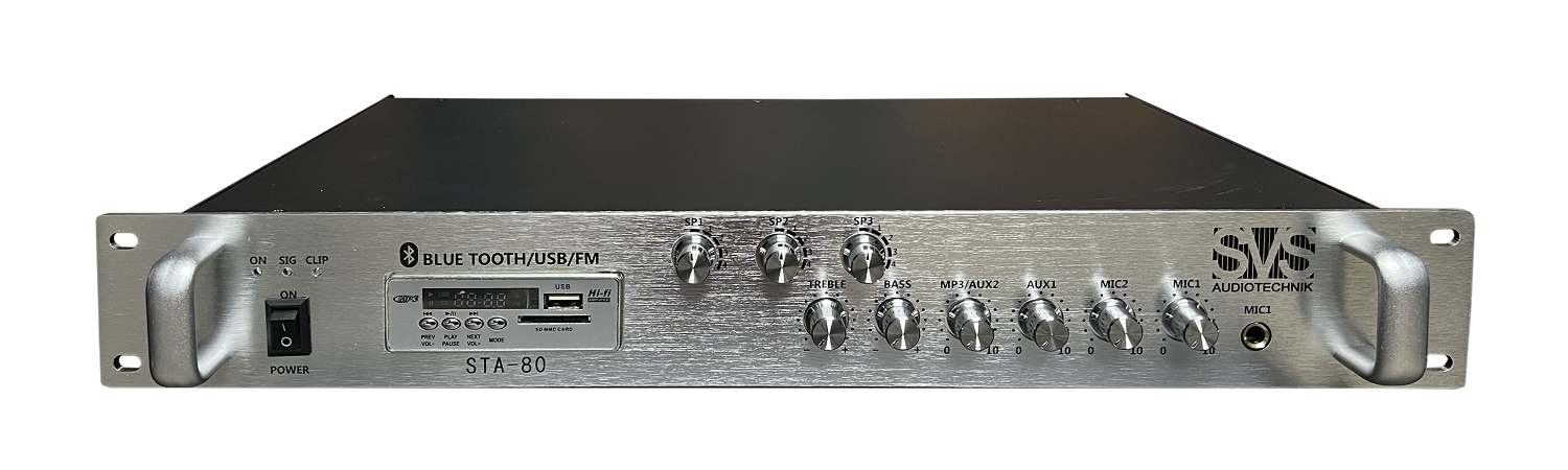 SVS Audiotechnik STA-80 Микшер-усилитель для систем Public Address в Камень-на-Оби